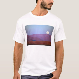 Camiseta África, Namibia, Sossusvlei. Una luna llena descan