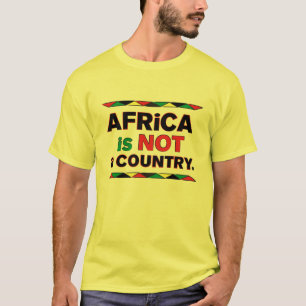 CAMISETA "ÁFRICA NO ES UN PAÍS "