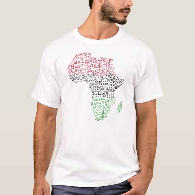 CAMISETA ÁFRICA NO ES UN PAÍS: 2 (Anverso)