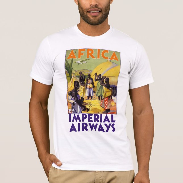 Camiseta África por Imperial Airways (Anverso)