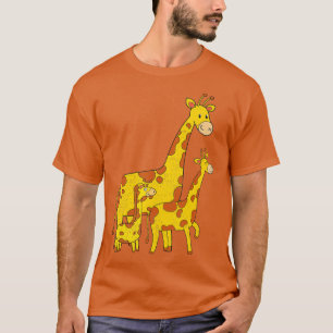 Camiseta África Safari Animal Girafal Familia Animal Lover 