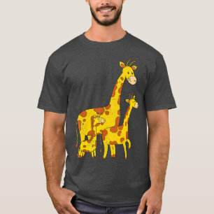 Camiseta África Safari Animal Girafal Familia Animal Lover 