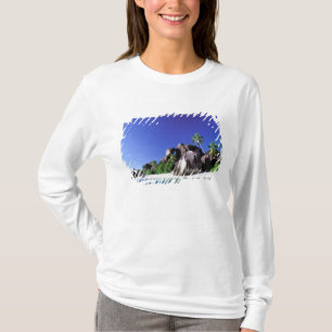 Camiseta África, Seychelles, Isla La Digue. Granito 3