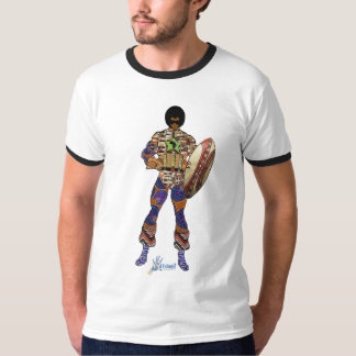 Camiseta africa superes hero negro