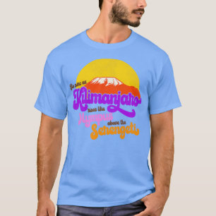 Camiseta ÁFRICA Toto Lyrics Tan Seguro Como Kilimanjaro