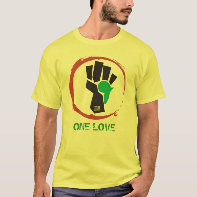 Camiseta África un amor (Anverso)