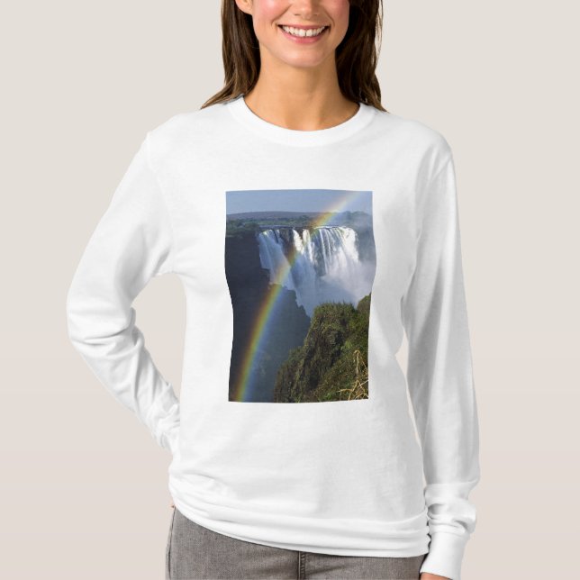Camiseta Africa, Zimbabwe, Cataratas Victoria (Anverso)