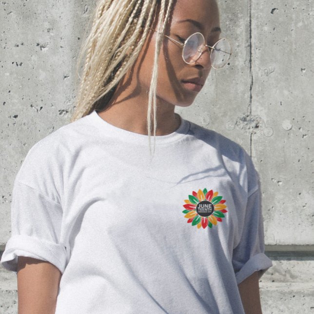 Camiseta AfricaAmerican Black History Junetdecis Sunflower (Subido por el creador)
