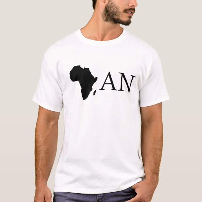 Camiseta africaAN black1 (Anverso)