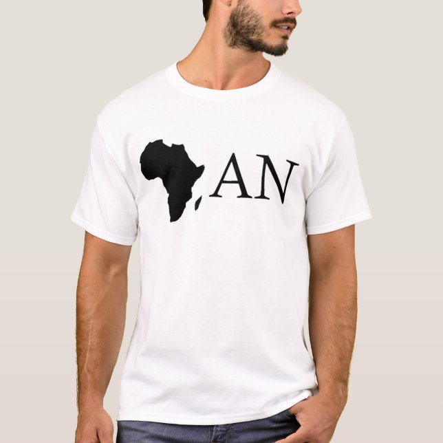 Camiseta africaAN black1 (Anverso)