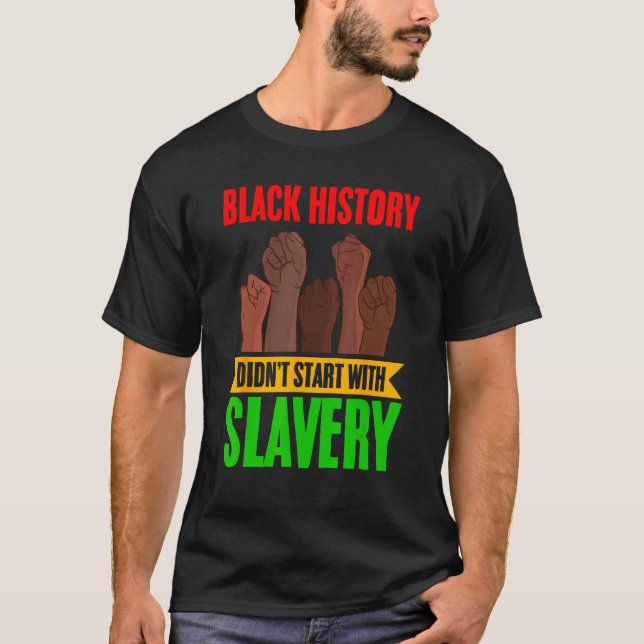 Camiseta African American Black History Month African Herit (Anverso)