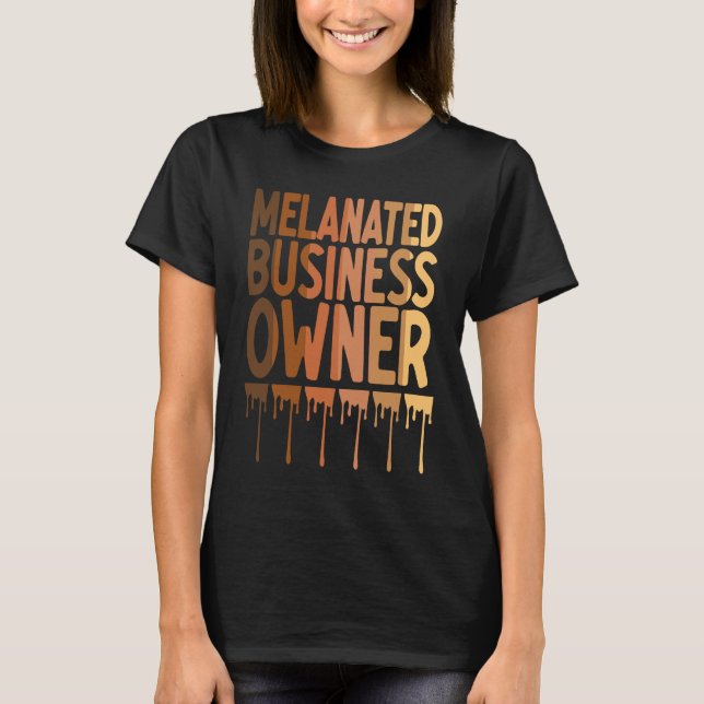 Camiseta African American Owned Companies Black History Mon (Anverso)