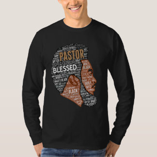 Camiseta African American Pastor  Preacher  Minister Afro