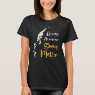 Camiseta African American Studies Matter Black History Mont