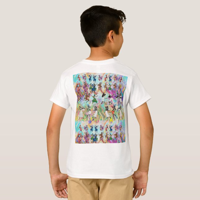 Camiseta African Feast: Rhythms of Unity  (Reverso completo)