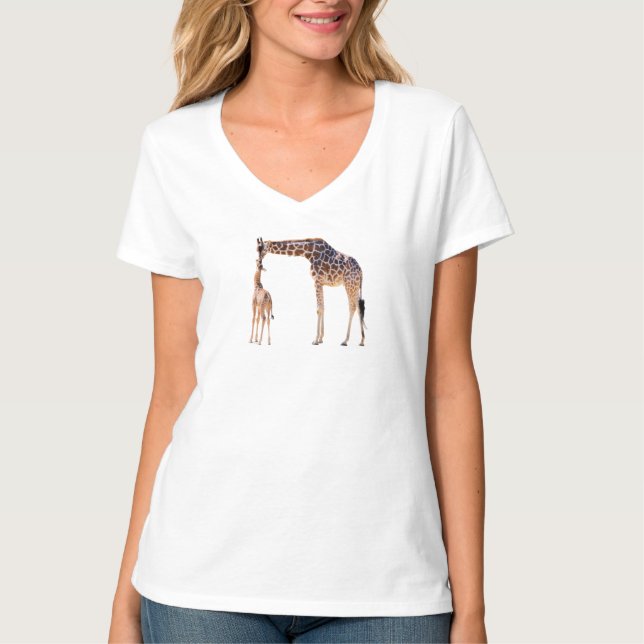 Camiseta African Giraffes (Anverso)