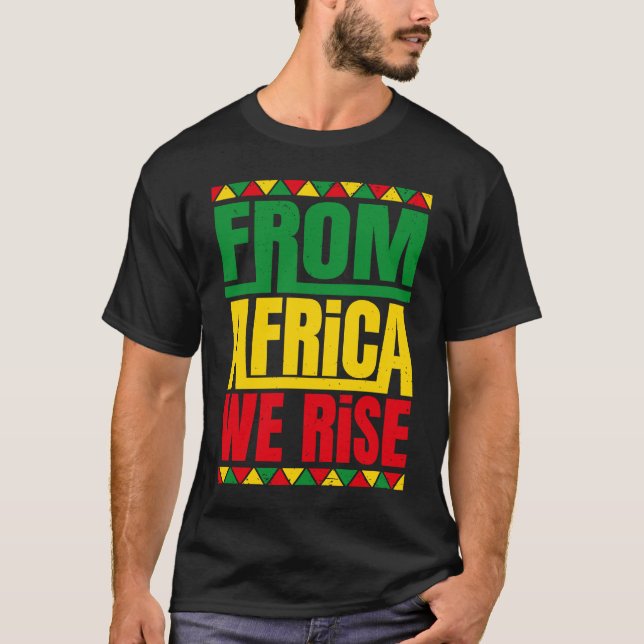 Camiseta African Native African Americans Black History Mon (Anverso)