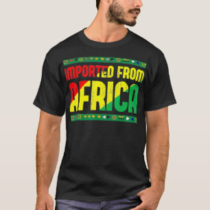 Camiseta African Pride Black History Month Patriotic Africa