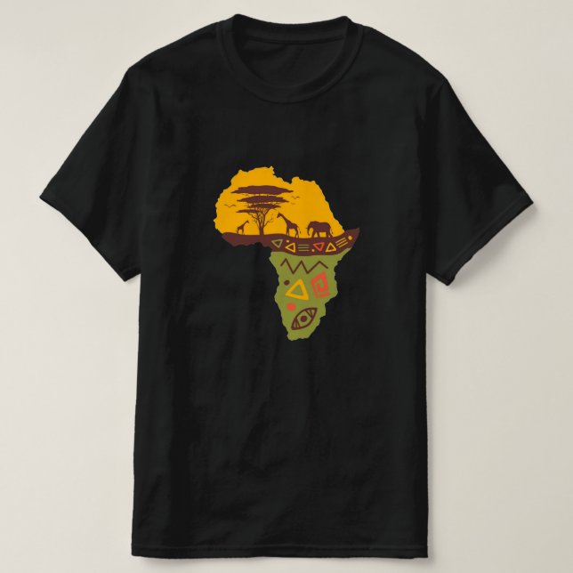 Camiseta African Safari Mens T-Shirt (Diseño del anverso)