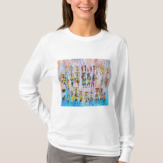 Camiseta African Village (Anverso)