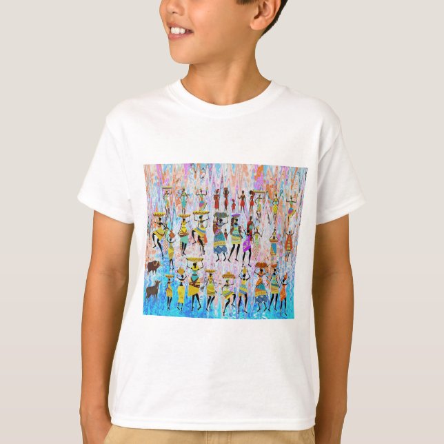 Camiseta African Village (Anverso)