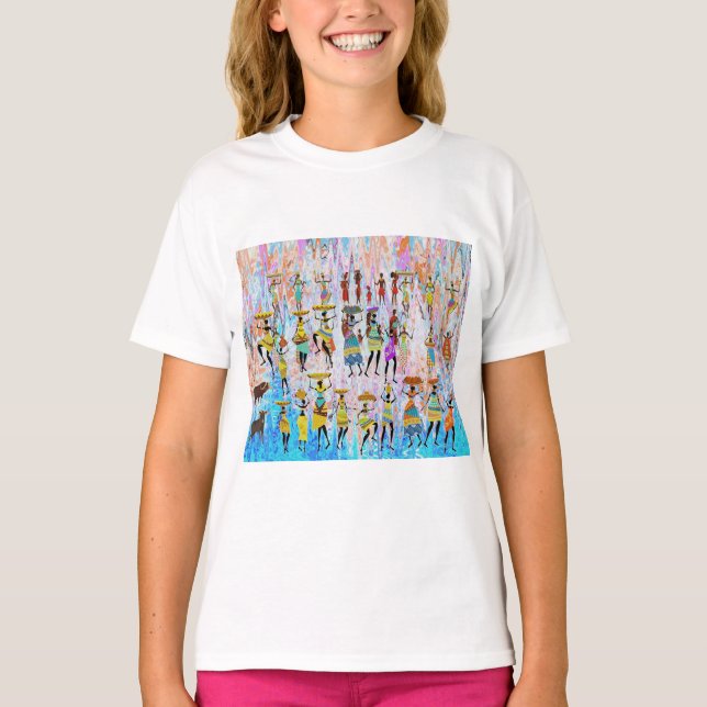 Camiseta African Village (Anverso)