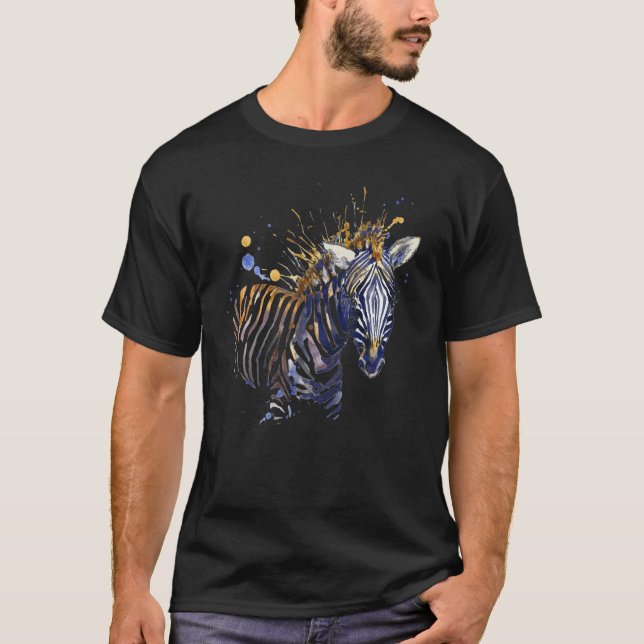 Camiseta African Zebra Graphic (Anverso)