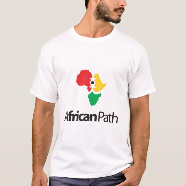Camiseta africana de la trayectoria (Anverso)