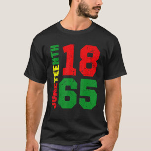 Camiseta Africano Orgulloso Africano Americano 1865