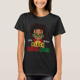 Camiseta Africano pequeño señor chico bloqueado niño mes de