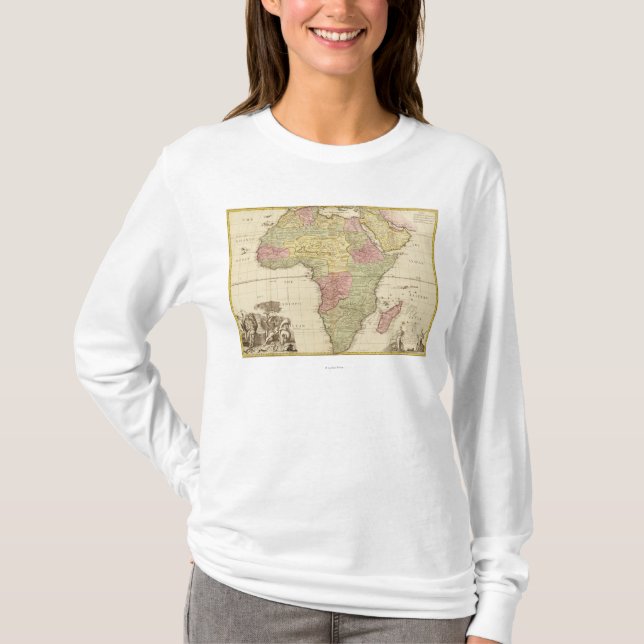 Camiseta AfricaPanoramic MapAfrica 3 (Anverso)
