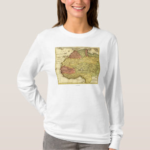 Camiseta AfricaPanoramic occidental MapWestern África 2