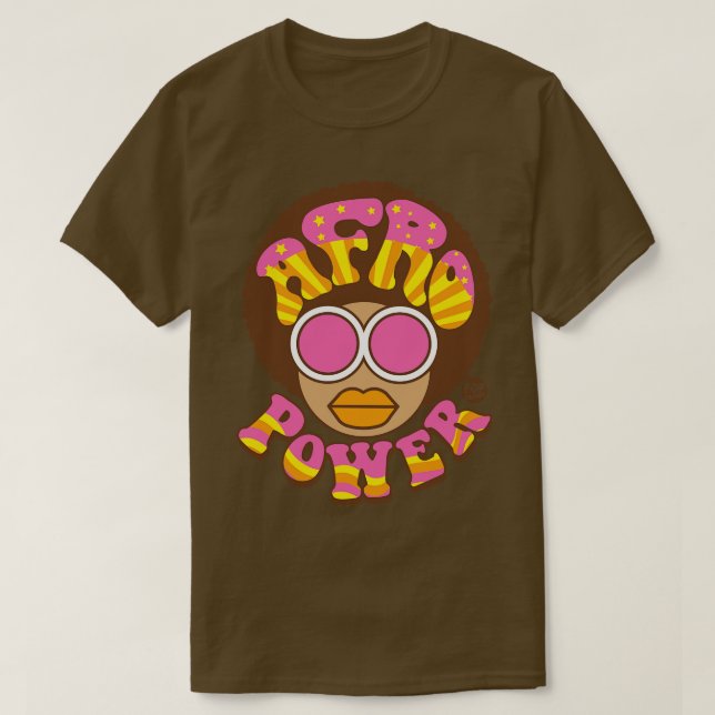 CAMISETA AFRO (Diseño del anverso)