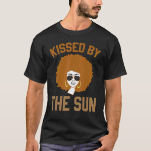 Camiseta Afro africano vintage besado por el orgullo solar