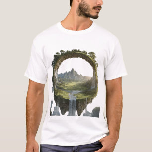 Camiseta Afro Bella Doble Cara, Playera Tierra