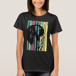 Camiseta Afro Chicas 41ª cumpleaños mujeres afroamericanas
