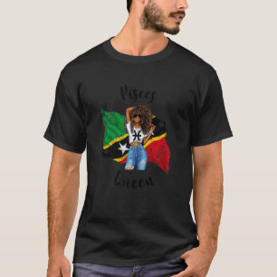Camiseta Afro de San Cristóbal y Nieves Reina Africana
