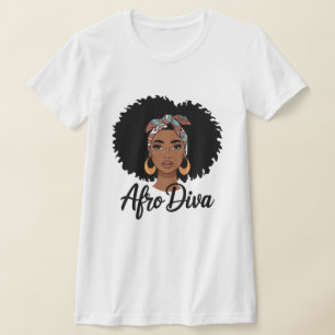 Camiseta Afro Diva