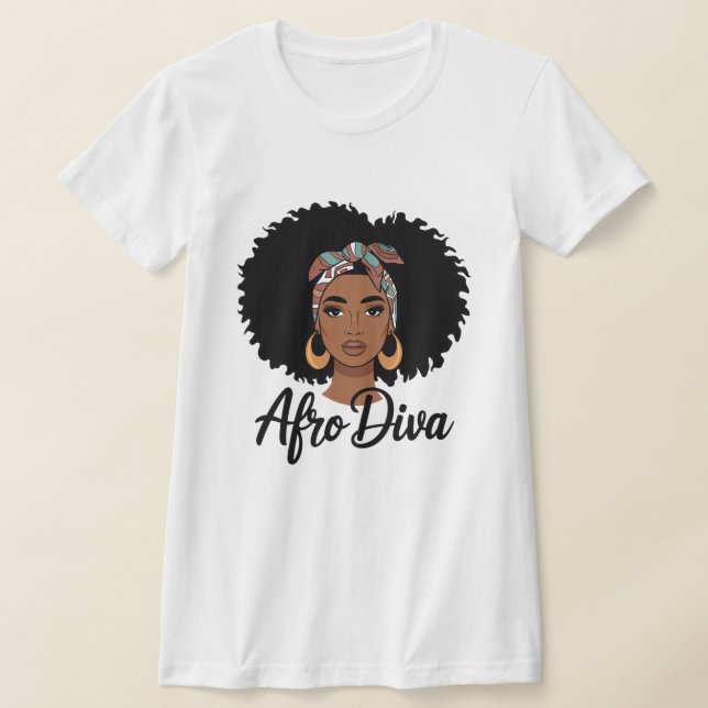 Camiseta Afro Diva (Distribución)
