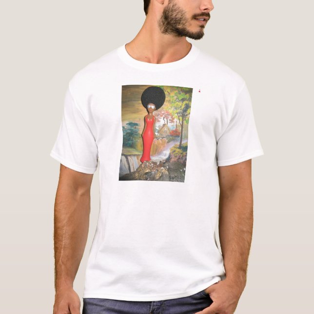 Camiseta Afro Glam: Una belleza eterna