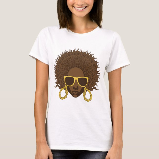 Camiseta Afro Guay (Anverso)
