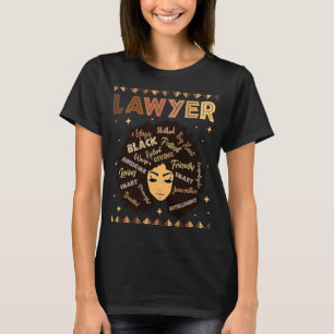 Camiseta Afro Hair Melanin, abogado de Black Smart, afroame