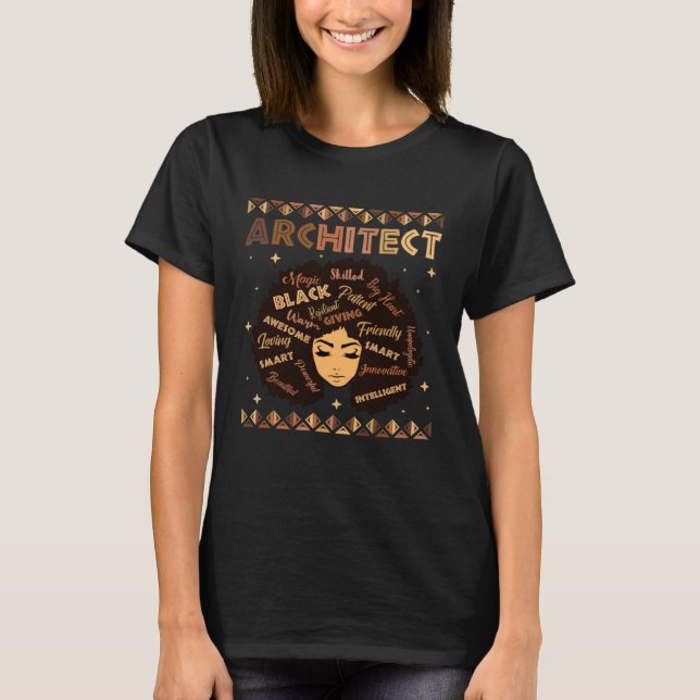Camiseta Afro Hair Melanin African (Anverso)