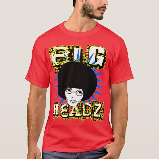 CAMISETA AFRO HEADZ (Anverso)