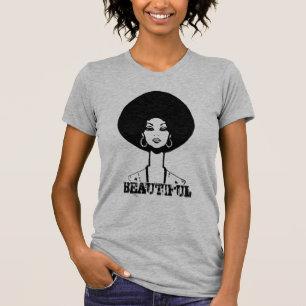 CAMISETA AFRO LADY BEAUTIFUL