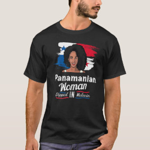 Camiseta afro latina panama mujeres hundidas en melanin neg