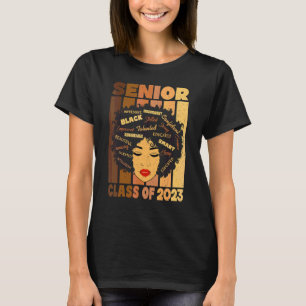 Camiseta Afro Melanin de Black Smart para adultos de clase