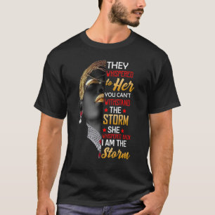 Camiseta Afro Mes de la Historia Negra Mujer Africana Soy L