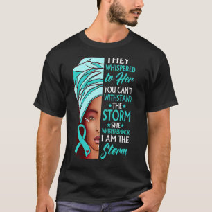 Camiseta Afro Mujer Africana Soy La Tormenta Disautonomia A