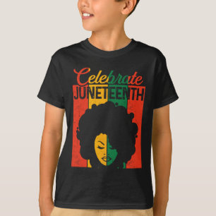 Camiseta Afro Mujeres Negras 1865 Día de la Indepe